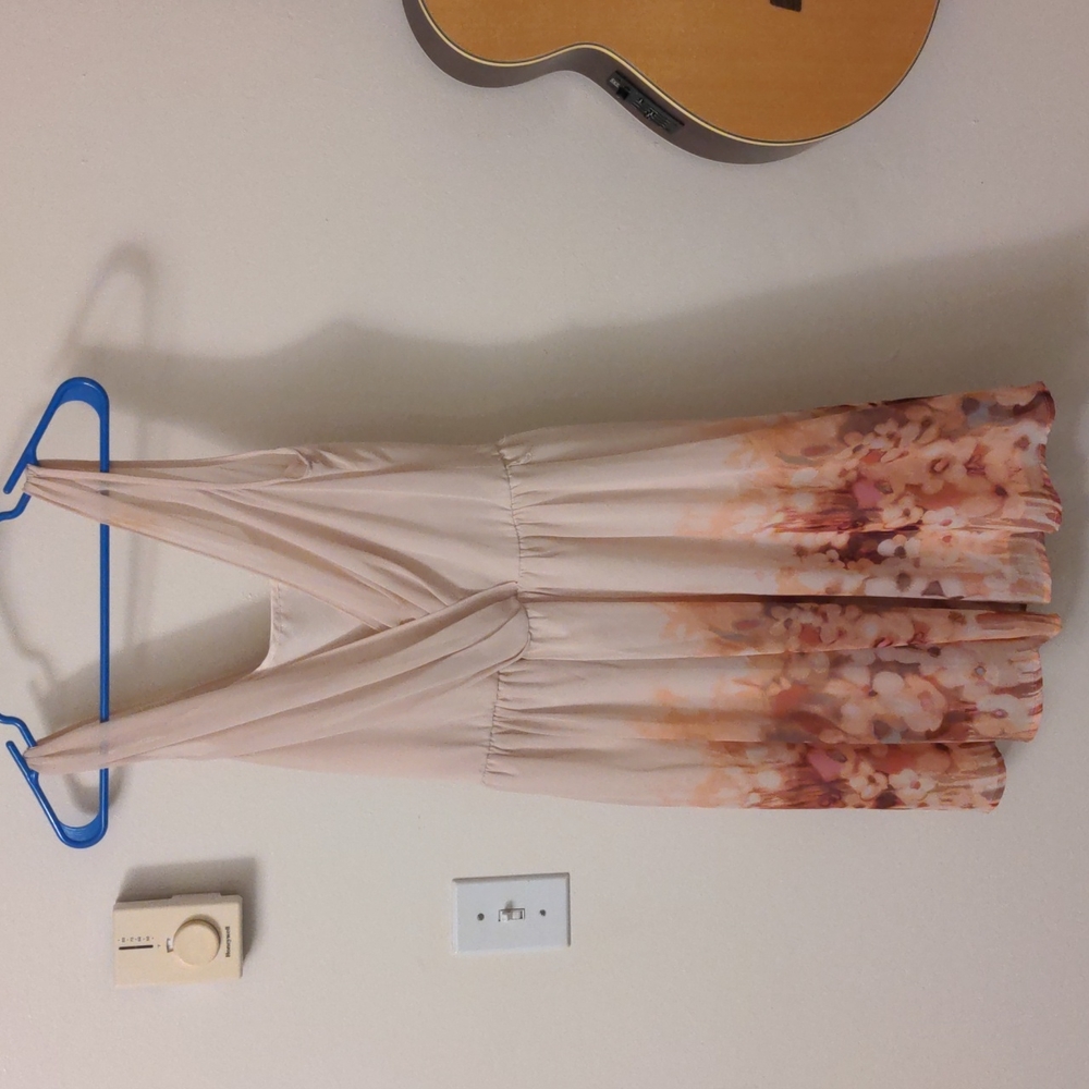 Pink Floral LC Lauren Conrad dress